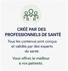 Support Chevalet ATTENTIA sur table d'attente
